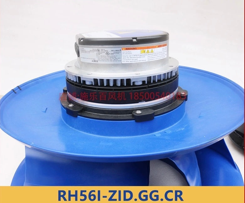 top view of RH56I-ZID.GG.CR ZIEHL-ABEGG centrifugal fan