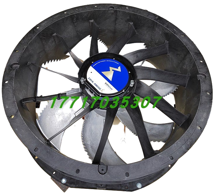 top view of ZN080-ZIL.GL.V7P3 ZIEHL-ABEGG Axial Fan
