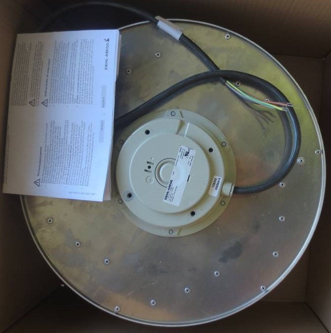 Bottom1 view RH40M-4EK.4F.1R ZIEHL-ABEGG centrifugal fan