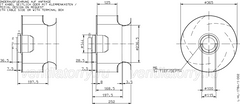 Drawing/dimension RH35M-VDK.4A.1R  ZIEHL-ABEGG centrifugal fan