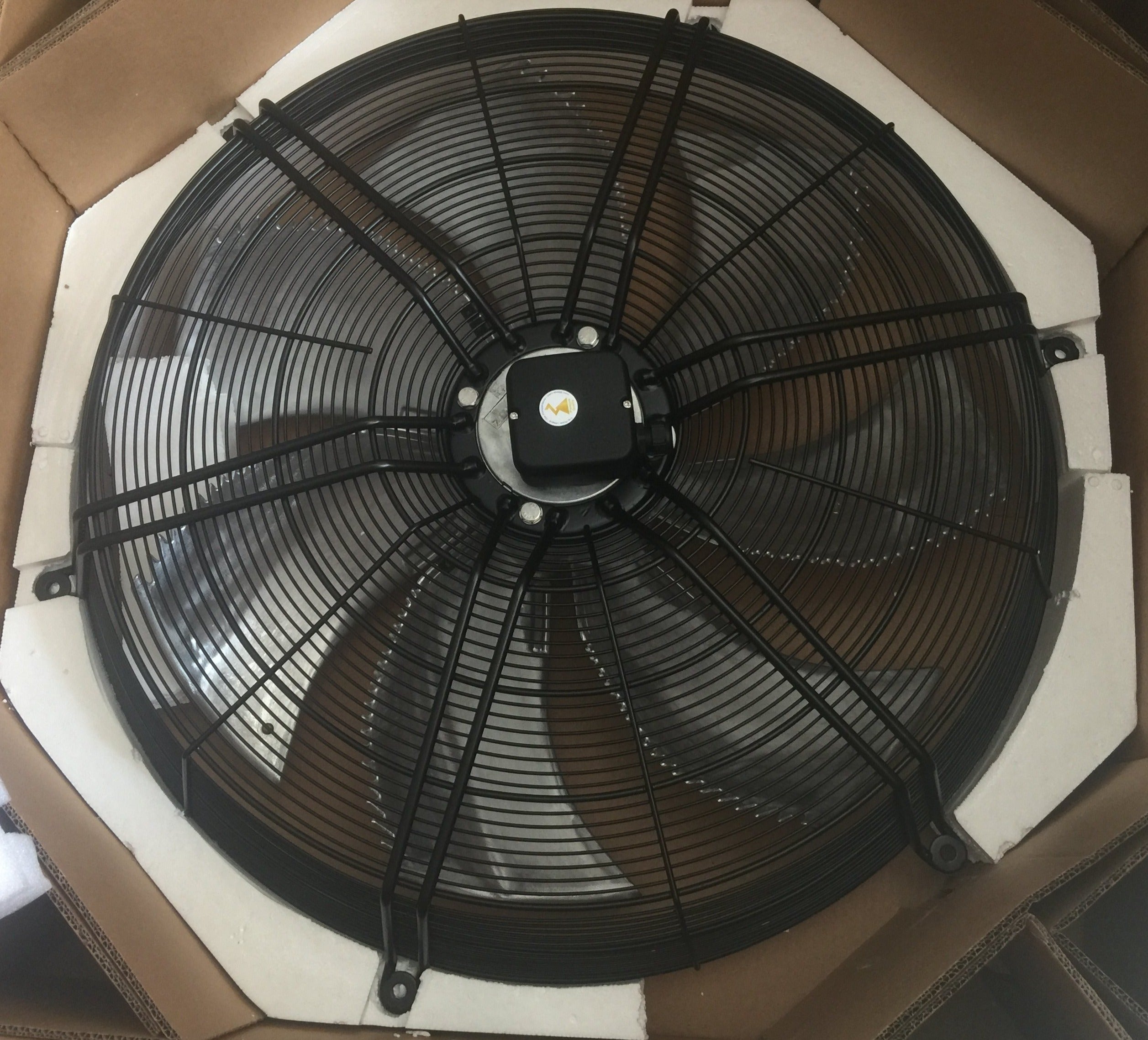 Front- view FN080-ADK.6N.V7P5  ZIEHL-ABEGG Axial Fan
