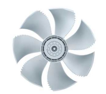 Front View FN045-4EA.4I.A7P1  ZIEHL-ABEGG Axial Fan