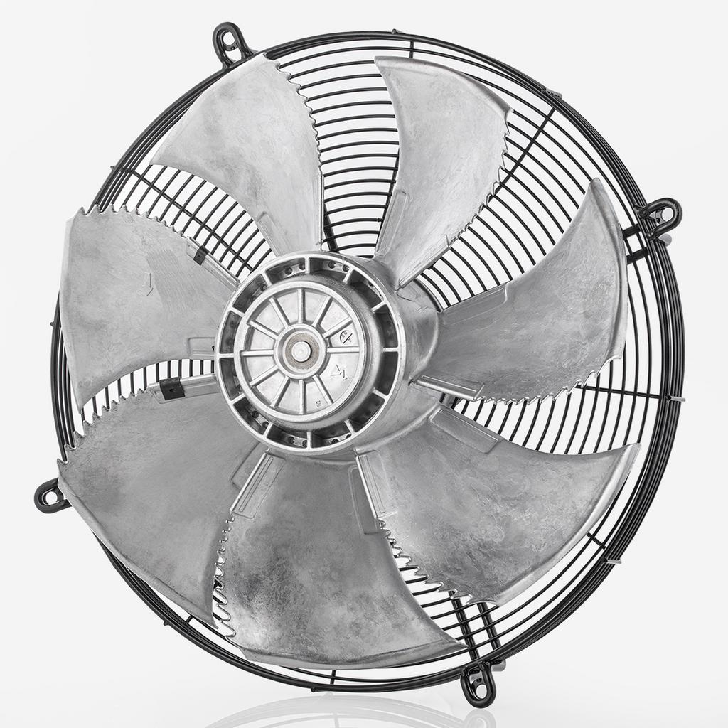Front View  FN045-VDW.4F.A7P1  ZIEHL-ABEGG Axial Fan