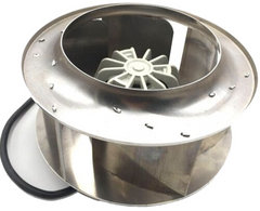 Front View  RH25M-2EK.3F.1R ZIEHL-ABEGG centrifugal fan