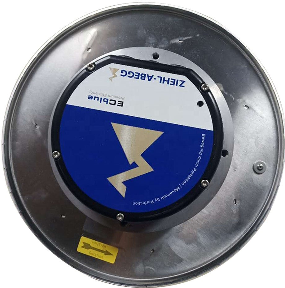 Front View RH31C-ZID.DC.1R  ZIEHL-ABEGG centrifugal fan