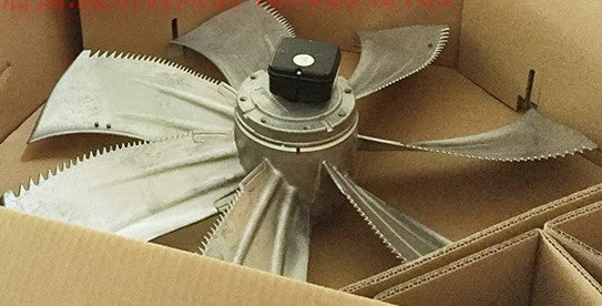 Front view FN091-SDA.6N.V7P2 ZIEHL-ABEGG Axial Fan