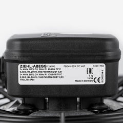 Nameplate of  FB040-SDK.2C.V4P  ZIEHL-ABEGG Axial Fan