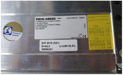 Nameplate of QK10A-2DM.38.FK ZIEHL-ABEGG Crossflow fan