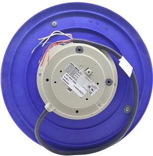 RH28C-2DD.3I.CR ZIEHL-ABEGG centrifugal fan FRONT VIEW