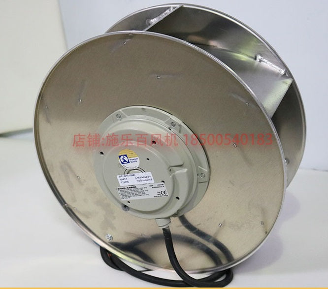 RH35M-4DK.4C.1R ZIEHL-ABEGG centrifugal fan left side view