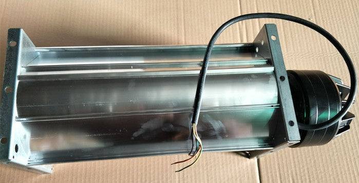 Side View QK10A-2EM.38.FK ZIEHL-ABEGG Crossflow fan