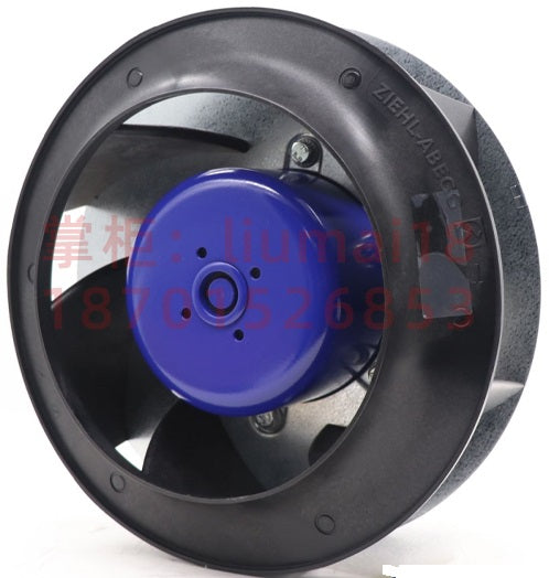Top View  RH25V-6IK.BD.1R ZIEHL-ABEGG centrifugal fan