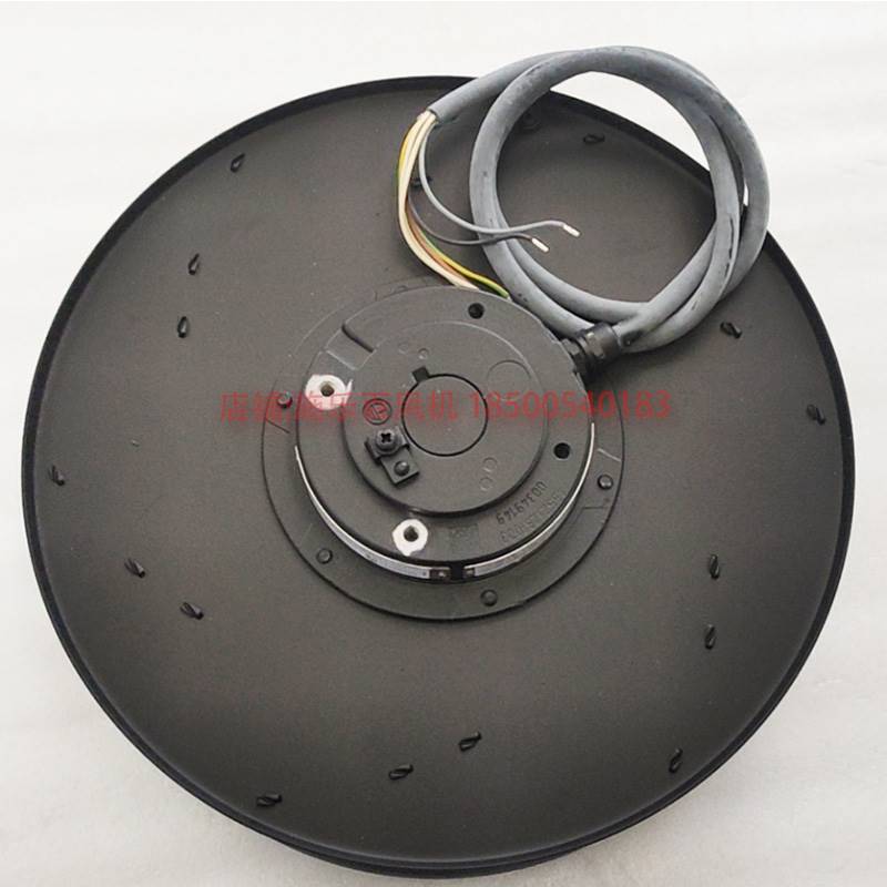 Top View RH31M-4DK.2Y.1R  ZIEHL-ABEGG centrifugal fan