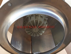 back view of RH63M-VDK.7Q.1R ZIEHL-ABEGG centrifugal fan