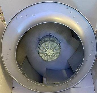 back view of RH71M-6DK.7Q.1R ZIEHL-ABEGG centrifugal fan