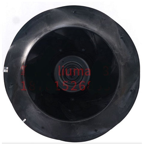 bottom side view of R3G500-RA25-01 ebmpapst centrifugal fan
