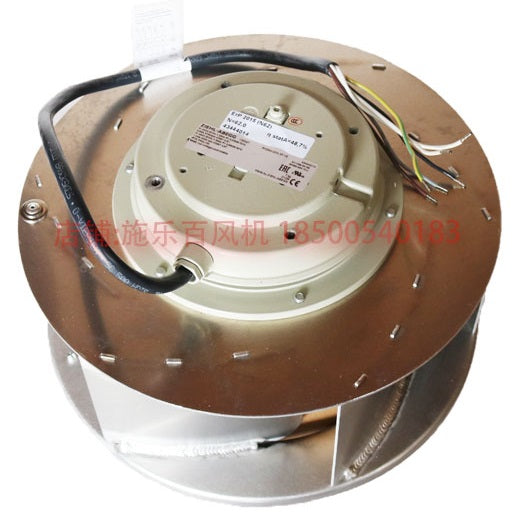 front view of RH28M-2DK.3F.1R MK092-2DK.10.U ZIEHL-ABEGG centrifugal fan