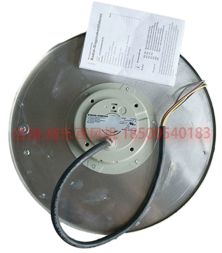 front view of RH31M-4EK.2F.1R ZIEHL-ABEGG centrifugal fan