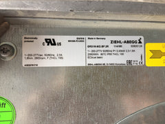 lable of GR31M-6ID.BF.2R  ZIEHL-ABEGG centrifugal fan