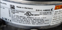 nameplate2 of FN063-ZIQ.DG.A7P2 ZIEHL-ABEGG Axial Fan