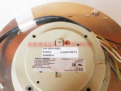 nameplate of RH28M-2DK.3F.1R MK092-2DK.10.U ZIEHL-ABEGG centrifugal fan