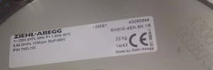 nameplate of RH50E-4EK.6N.1R ZIEHL-ABEGG centrifugal fan