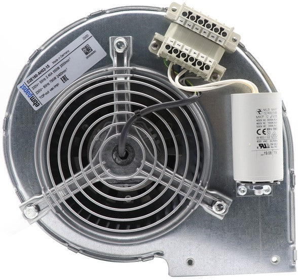 side view of D2E160-AH02-15 ebm-papst Centrifugal AC Fan