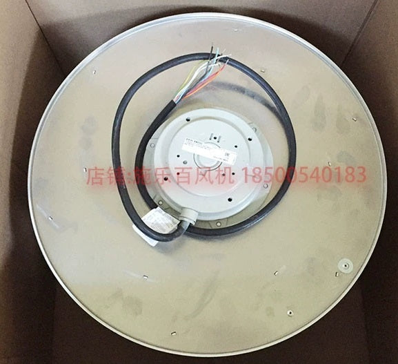 top view of RH50M-4DT.6K.1R ZIEHL-ABEGG centrifugal fan